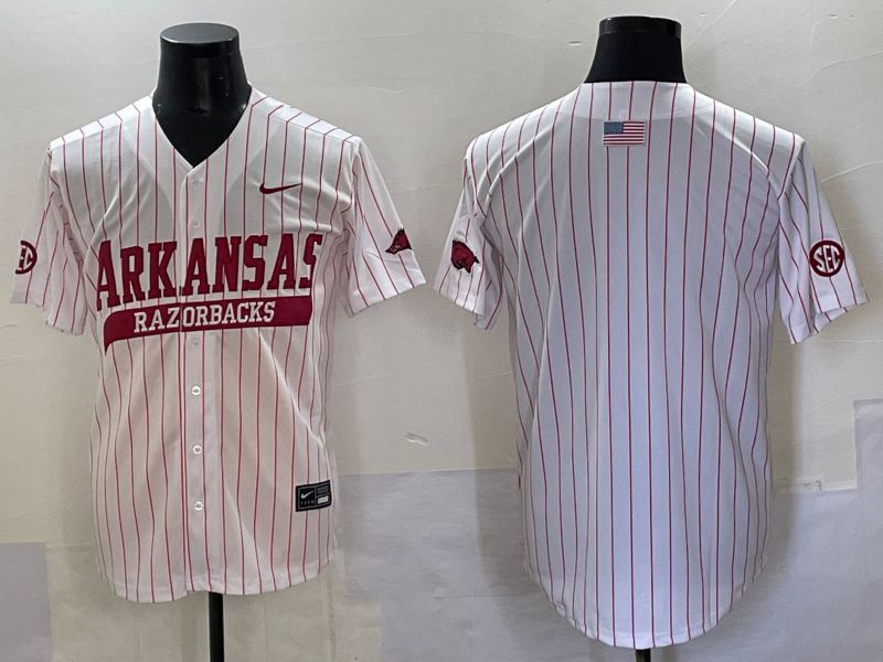 Men 2025 Alabama Crimson Tide White stripe Nike Joint Name Nike NCAA Jersey style 1